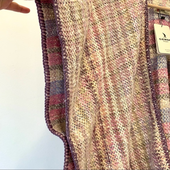 NWT! Women’s Poncho Tassels Pockets Multi-Color - Picture 9 of 9